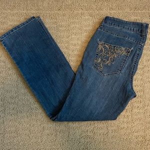 Sonoma Mid Rise Straight Jeans